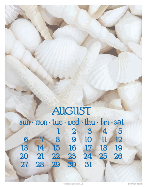 2023 Desk 5x7 Poster Calendar