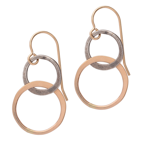 Interlocking Circles Earrings