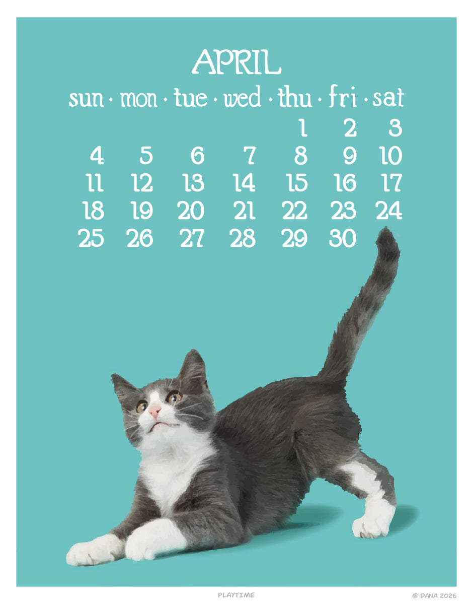 2027 11x14 Wall Calendar