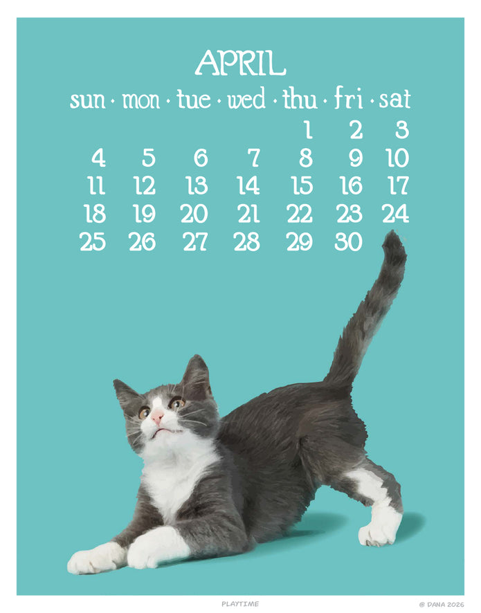 2027 5x7 Flip Calendar