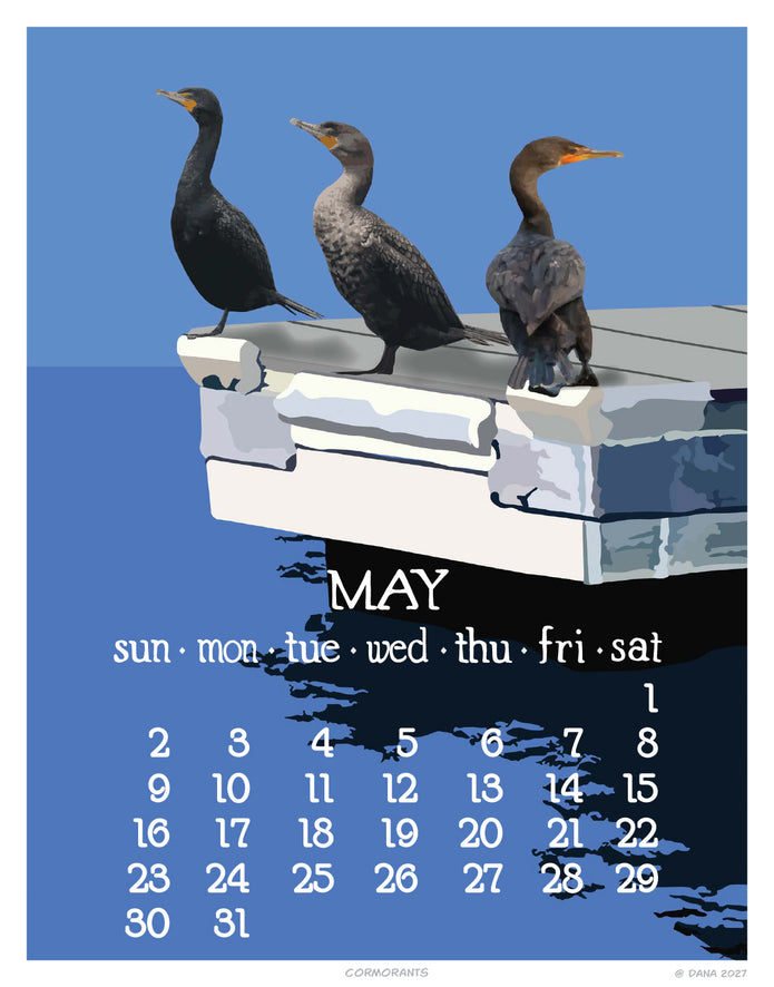 2027 5x7 Flip Calendar