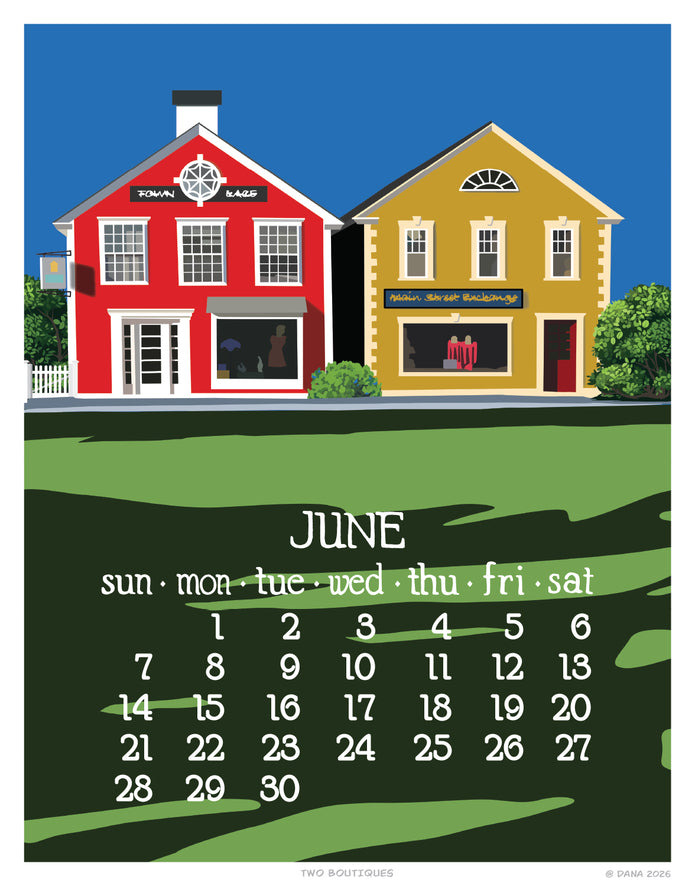 2026 11x14 Wall Calendar