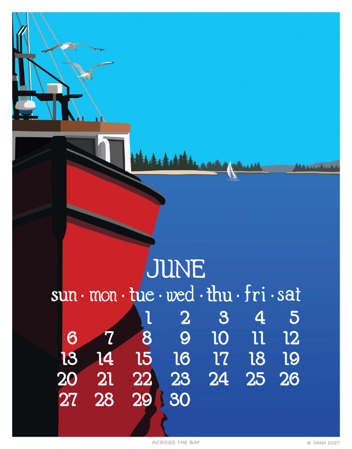2027 11x14 Wall Calendar