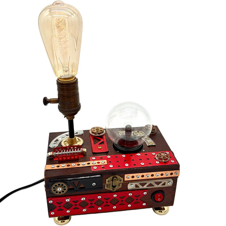 Plasma Box and Lamp Sculpture