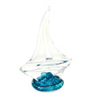 Large Glass Sailboat