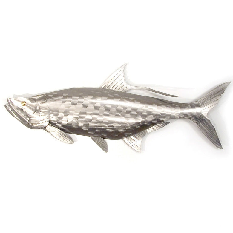Stainless Steel Tarpon Sculpture