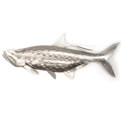 Stainless Steel Tarpon Sculpture