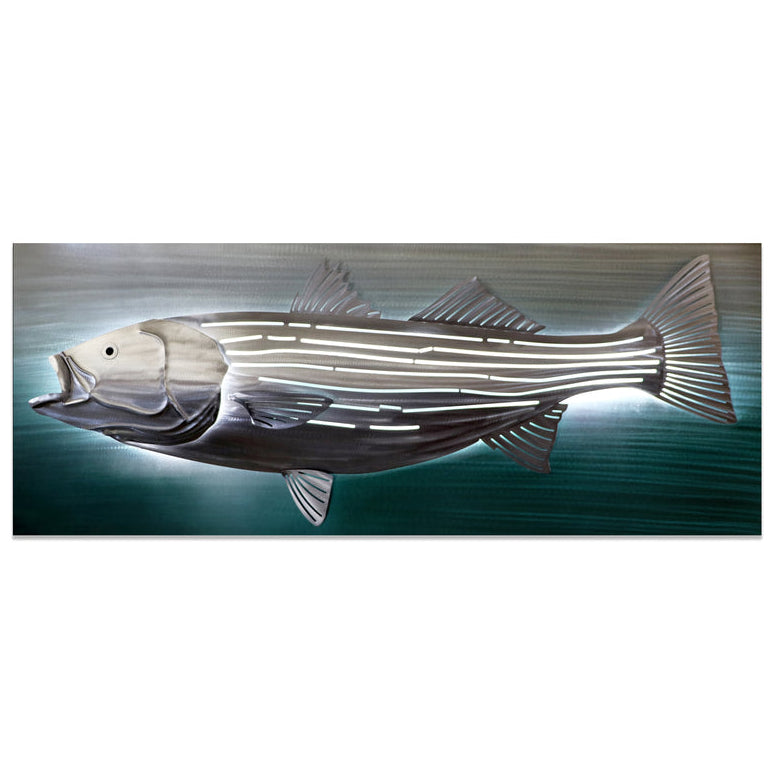 Stainless Steel Striped Bass