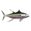 Stainless Steel Tuna Sculpture