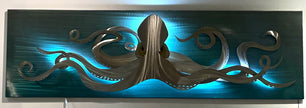 Stainless Steel Octopus Sculpture