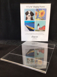 New! 11x14 Clear Fold Calendar Frame