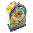 Sunflower Clock with Luna Moth