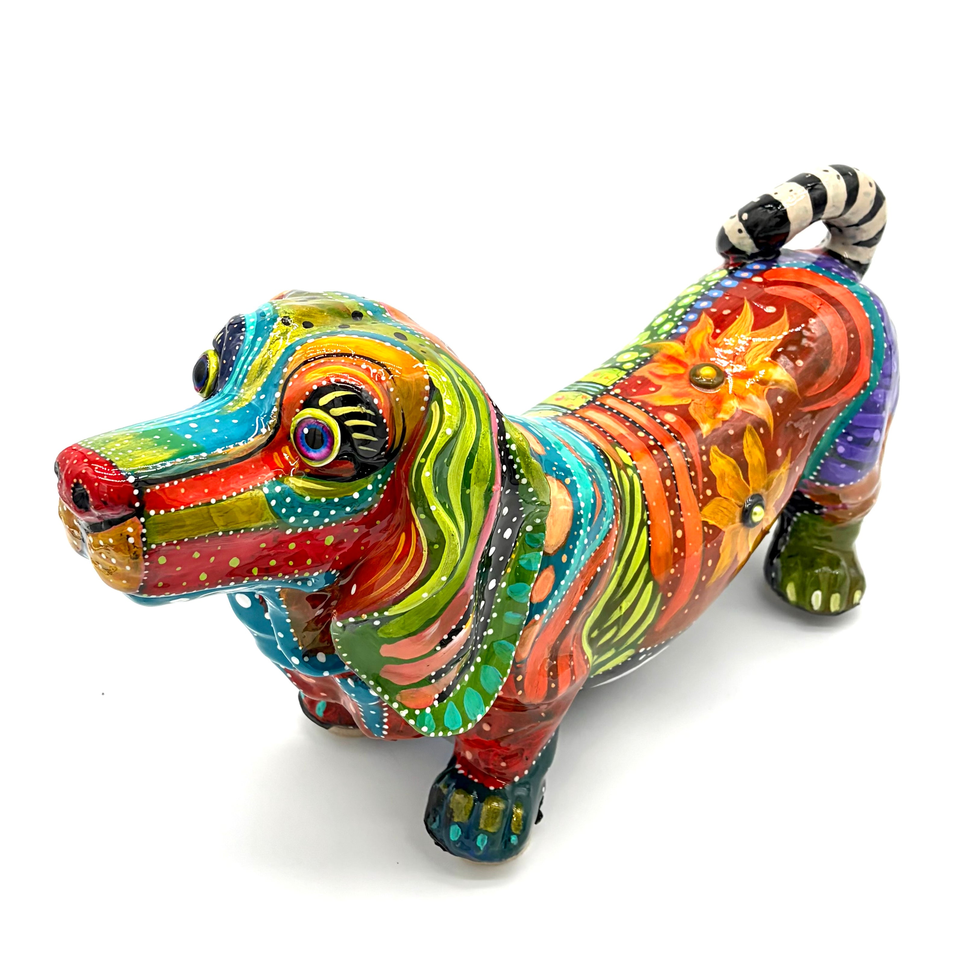 Long Dog Sculpture