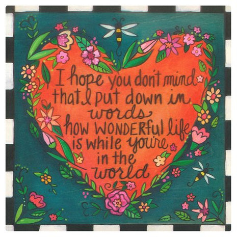 Love Note Wall Plaque