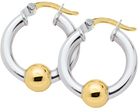 Mixed Metal Classic Hoop