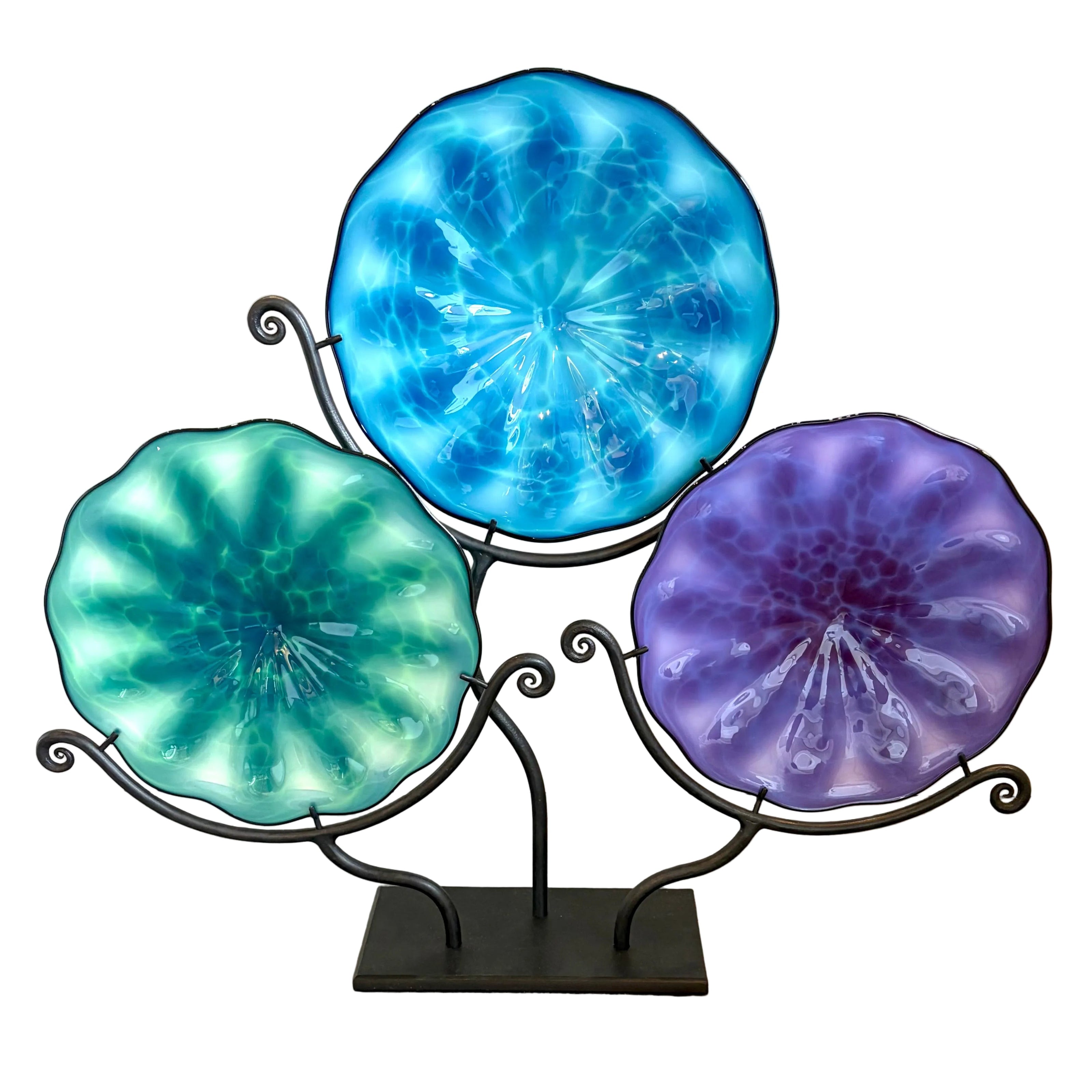 Free-Standing Glass Blown Sculpture