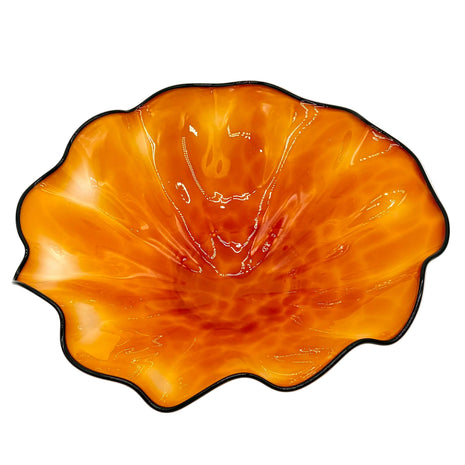Macomber Glass Orange Bowl
