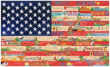 Nifty Fifty American Flag