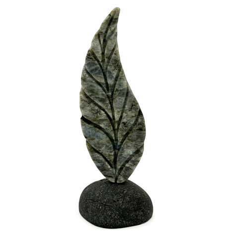 Stone Leaf Sculpture