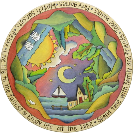 Lake Days Lazy Susan