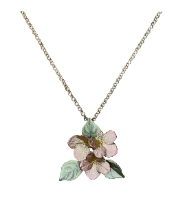 Hydrangea Leaf Necklace