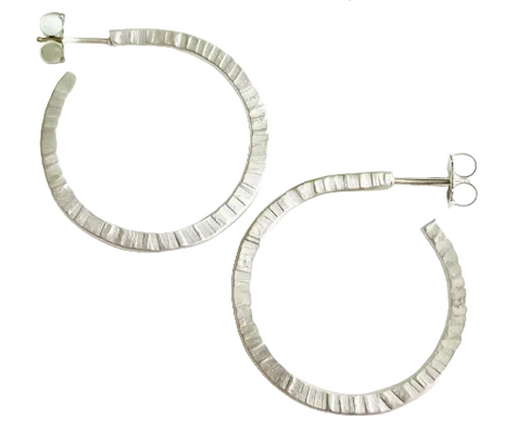 Small Birch Hoops