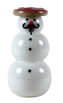 Pizza Snowman