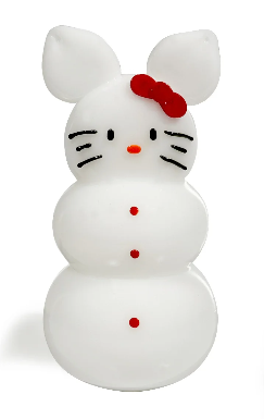 Hello Kitty Snowman