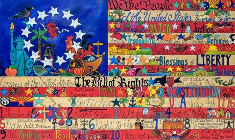 Stars and Stripes American Flag