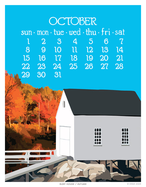 2023 11x14 Wall Poster Calendar