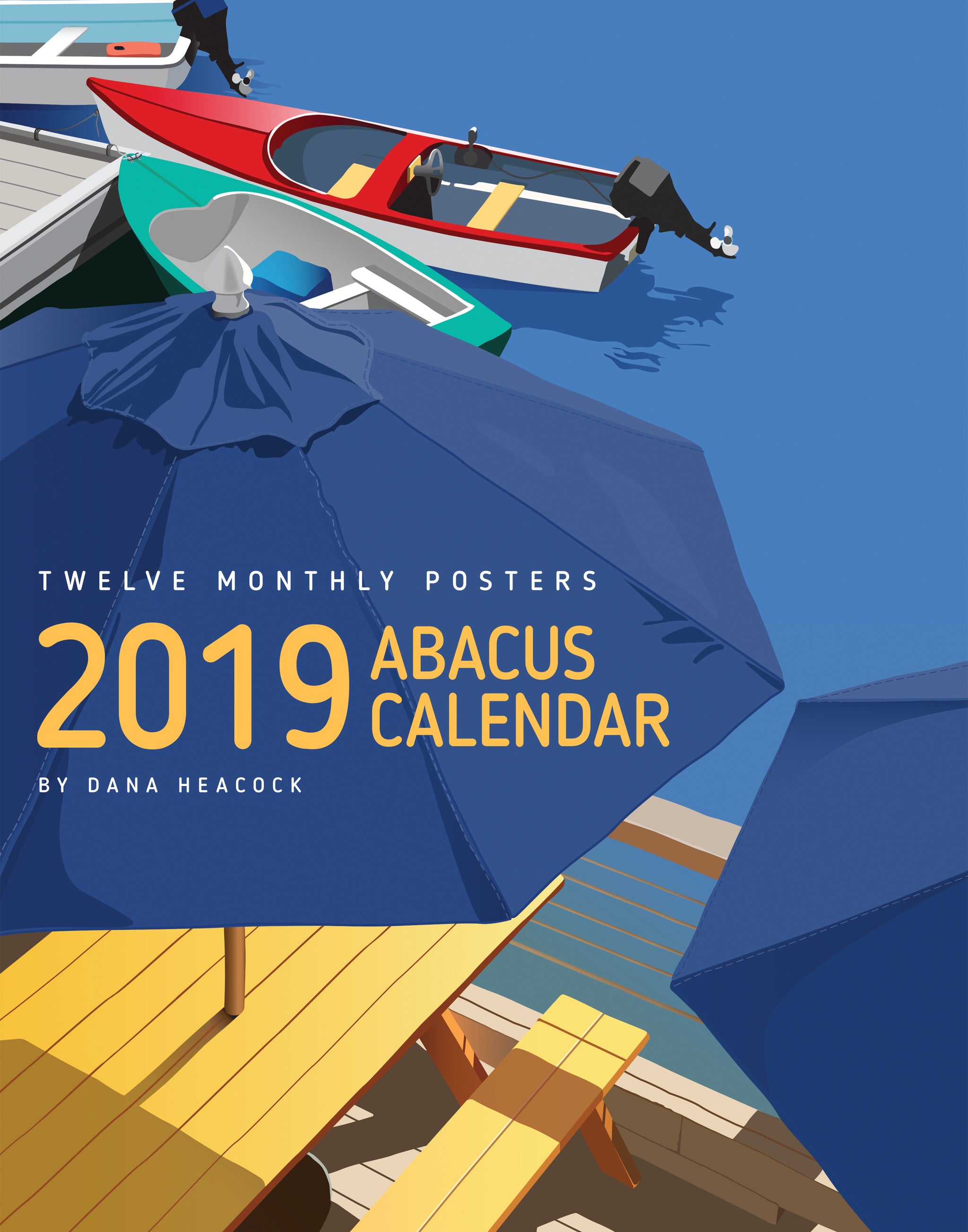 2019 11x14 Wall Poster Calendar Abacus Gallery