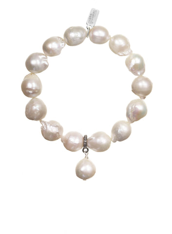 Baroque Pearl Drop Bracelet