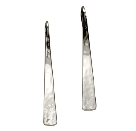 Hammered Taper Earrings