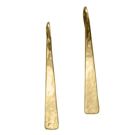 Hammered Taper Earrings