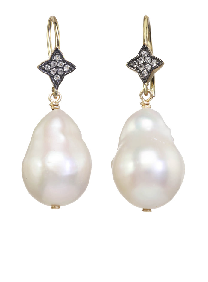 Baroque Pearl Drop Earrings