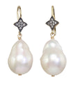 Baroque Pearl Drop Earrings