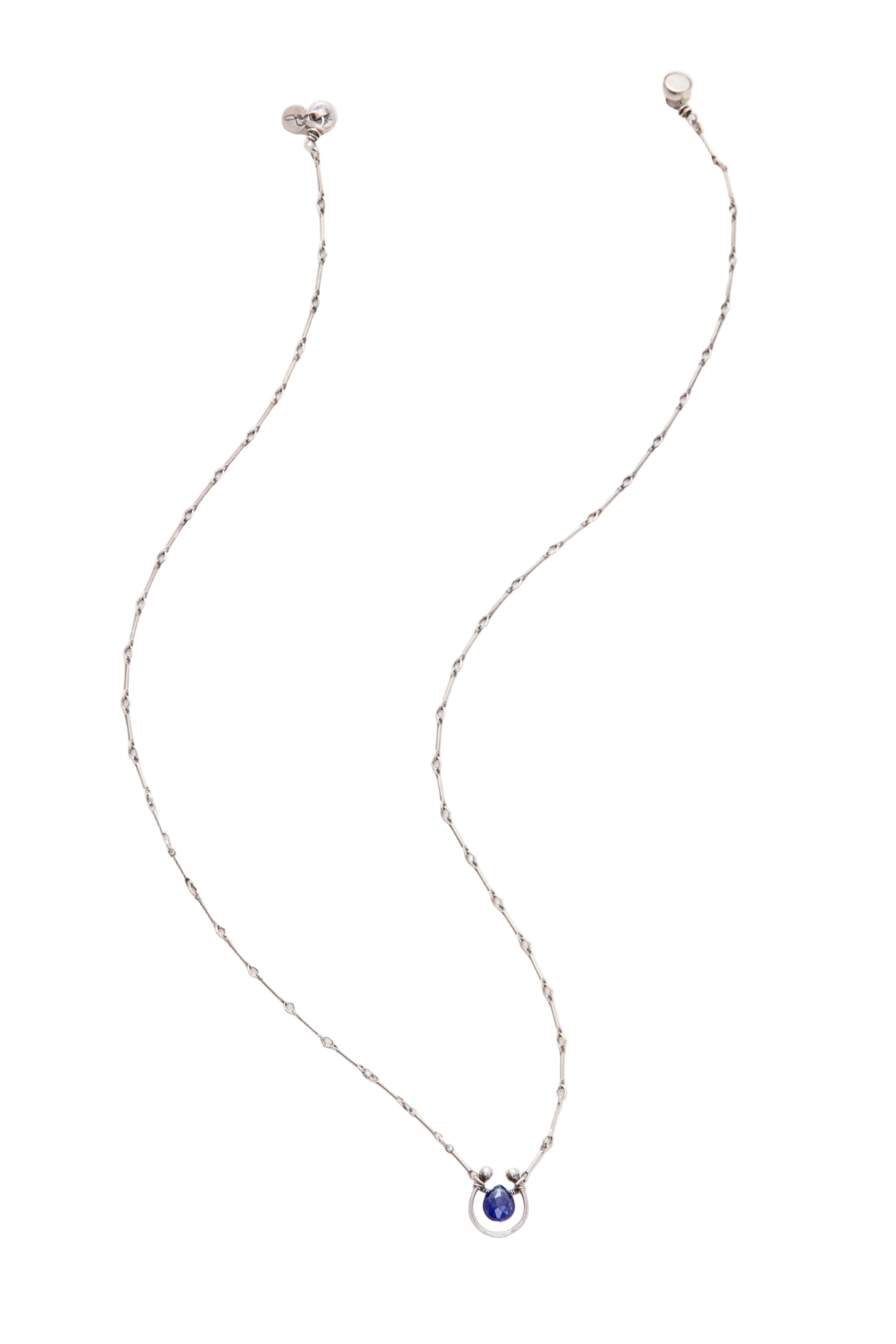 Horseshoe  Necklace with Gemstone