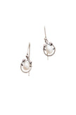 Horseshoe Earrings with Gemstone