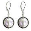 Wrapped Freshwater Pearl Earrings