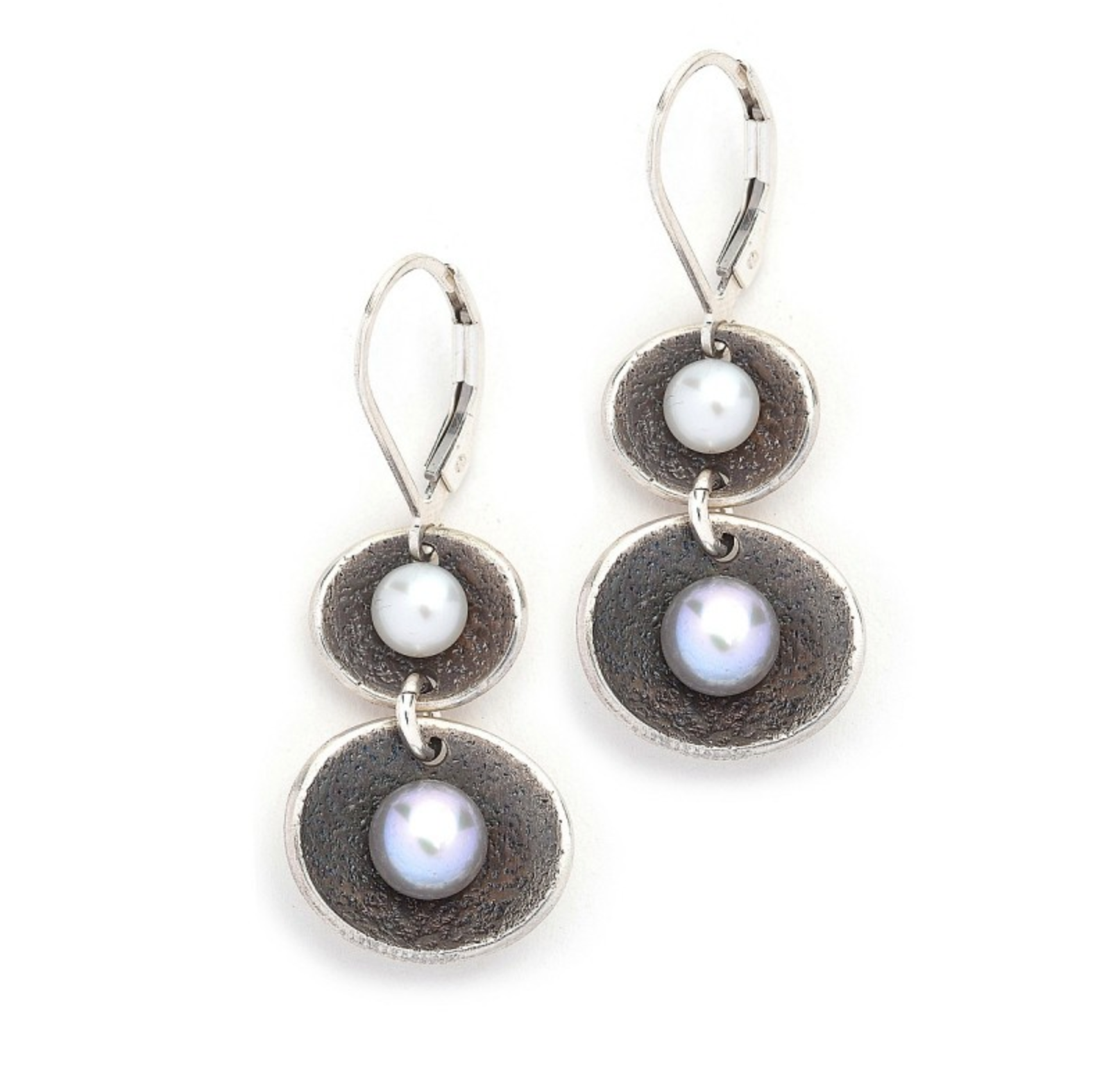 Double Drop Pearl Earrings
