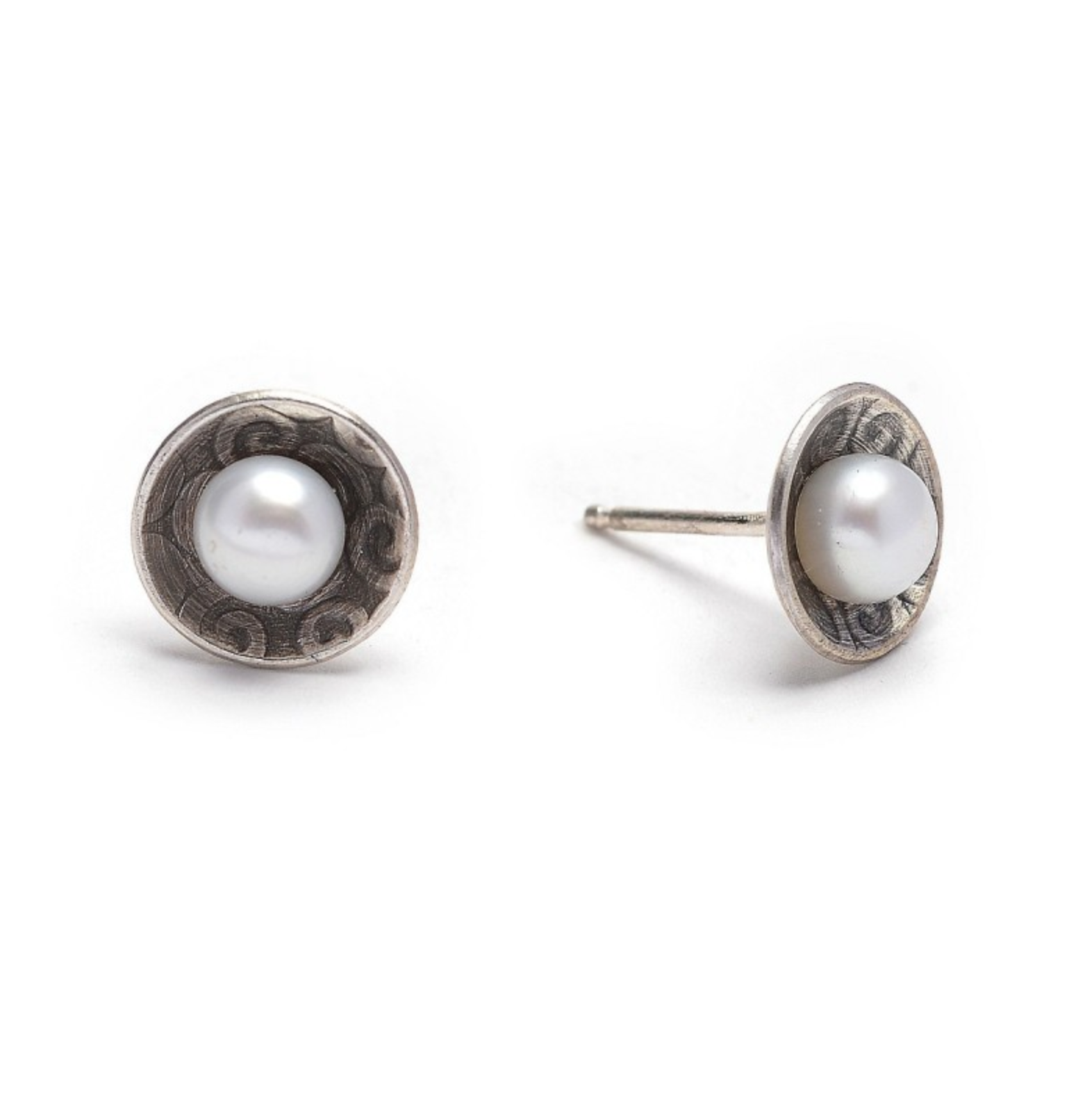 Freshwater Pearl Post Earrings