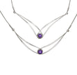 Gemstone Swing Necklace