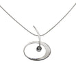 Elliptical Gemstone Elegance Necklace