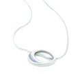 Asymmetrical Oval Necklace